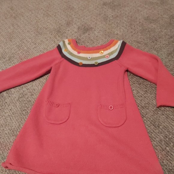 Gymboree Sweater dress with front pockets - Picture 2 of 4